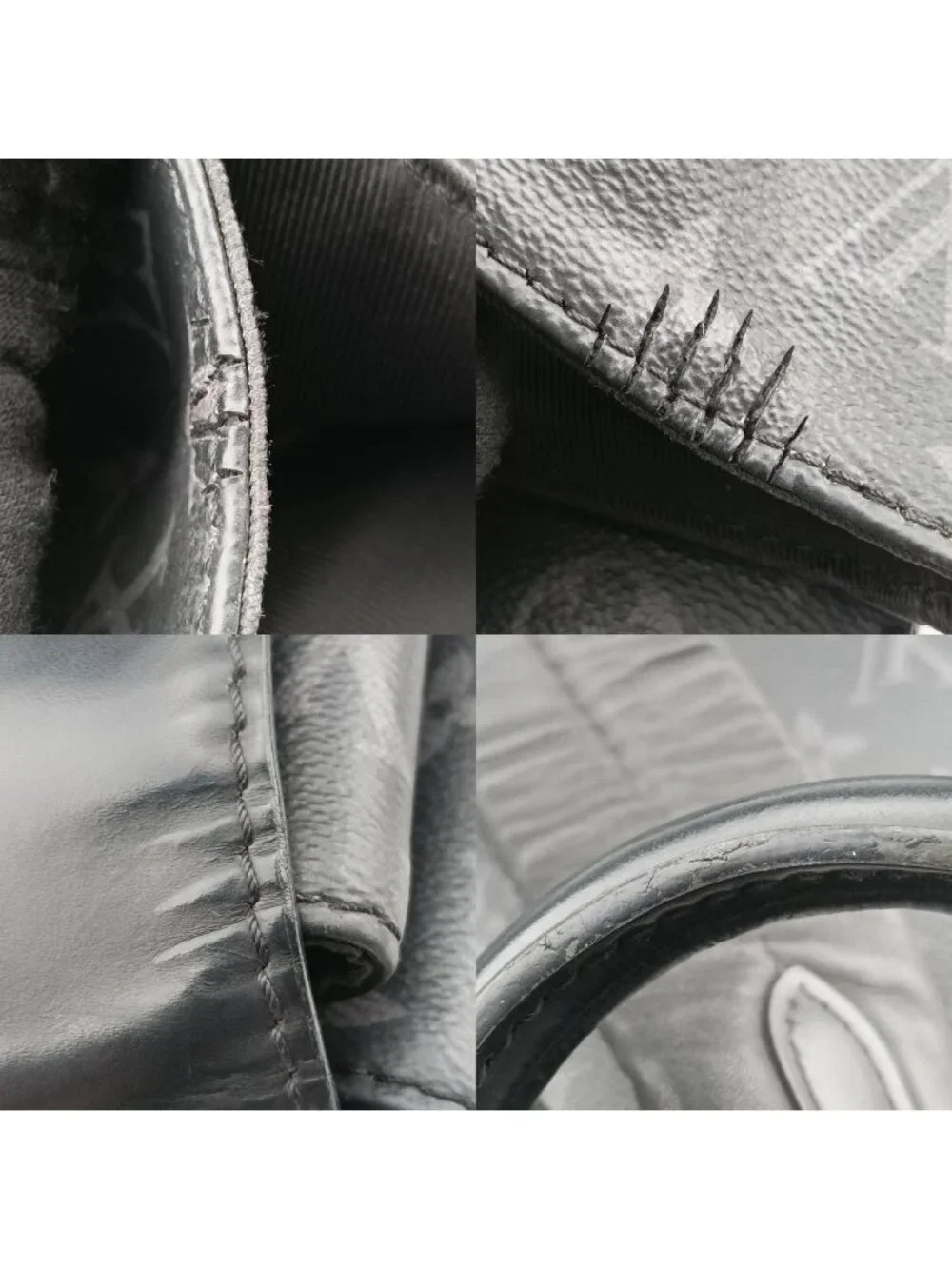 Louis Vuitton Steamer Backpack Black Monogram Eclipse